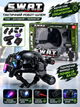 Военный игровой набор S.W.A.T JL 2026-11 детский шлем с оптическим прицелом, фонариками и подсветкой - изображение 1