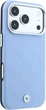 Etui BMW Sign Deboss Quilted Metal Logo MagSafe do iPhone 18 Pro / 17 Pro niebieskie (BMW001225) - obraz 4