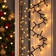 Гирлянда Новогодняя светодиодная «Феерверк» VALESO многорежимная, 200 LED, 2.3 м, теплый свет, зеленый провод - изображение 1