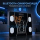 Умные напольные весы электронные весы для тела Smart 17A до 180 кг с Bluetooth Черные - изображение 2