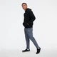 Мужские серые спортивные брюки New Balance AC Stetch Woven 52 (XL) (MP41060GT) - изображение 2