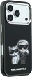 Чохол Karl Lagerfeld Smooth Karl & Choupette Bodies Sketch MagSafe для Apple iPhone 18 Pro / 17 Pro чорний (KF003183) - зображення 4