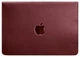 Кожаный чехол-конверт на магнитах для MacBook 15 дюйм, бордовый, натуральная кожа Crazy Horse, ручная работа, 38×25,5 см 58672 - изображение 1
