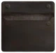 Кожаный чехол-конверт на магнитах для MacBook 14 дюйм, темно-коричневый, натуральная кожа Crazy Horse, ручная работа, 34,3×24,5 см 58666 - изображение 2