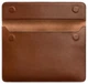 Кожаный чехол-конверт на магнитах для MacBook 15 дюйм, светло-коричневый, натуральная кожа Краст, ручная работа, 38×25,5 см 58676 - изображение 2