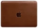 Шкіряний чохол для ноутбука MacBook 14 з натуральної шкіри Crazy Horse захисний для MacBook Pro 14, світло-коричневий 58619 - зображення 1