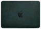 Кожаный чехол для ноутбука MacBook 13 из натуральной кожи Crazy Horse защитный для MacBook Air и Pro, зеленый 58595 - изображение 3