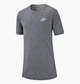 Футболка подростковая Nike Sportswear 128-137 CM Серая AR5254-063 - изображение 1