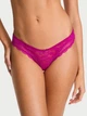 Комплект белья Victoria's Secret бюст и трусики тонг 1162176317 (Розовый 36C/M) - изображение 4