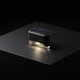Садовый фонарь на солнечной батарее IP65 уличный светильник 5 LED 3 лм теплый белый свет 1.2 Вт автономная подсветка для лестницы террасы ступеней двора дорожек крыльца балкона - изображение 6