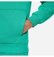Детское худи Nike Sportswear Club Green XS Зеленое FD2988-324 - изображение 5