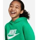 Детское худи Nike Nsw Club Flc Hdy Green XL Зеленое FD2988-010 - изображение 3