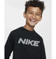 Детский лонгслив Nike Df Ls Crew Warm Black 140 CM Черный HF4362-010 - изображение 4