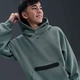 Підліткове худі Nike Sportswear Tech Fleece XL Бірюзове HV1198-364 - зображення 4