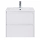 Шафка з умивальником Roca Claudia 600 White matt (A857794529+A3272A3000) - изображение 2