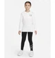 Детский лонгслив Nike Big Kids Long-Sleeve T-Shirt M Белый DM3456-100 - изображение 4
