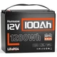 Акумулятор Humsienk LiFePO4 12V 100Ah 1280Wh з BMS для резервного живлення - зображення 1