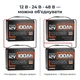 Акумулятор Humsienk LiFePO4 12V 100Ah 1280Wh з BMS для резервного живлення - зображення 7