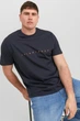 Футболка з принтом "Jack&Jones" Jack&Jones темно-синя 3XL (500619-darkblue-12347) - изображение 1