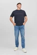 Футболка з принтом "Jack&Jones" Jack&Jones темно-синя 7XL (500619-darkblue-12351) - изображение 5