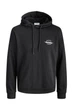 Худі JJBRANDON Jack&Jones чорне 5XL (200529-black-13687) - изображение 1