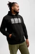 Худі з принтом Jack&Jones чорний 7XL (ssw-010-black-3251) - изображение 2