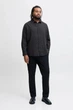 Сорочка Jack&Jones темно-сіра 4XL (400155-dark-gray-13676) - зображення 4