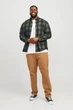 Сорочка Jack&Jones у велику клітинку темно-зелена 2XL (400130-green-12849) - изображение 2