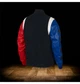 Куртка унісекс Nike Air Jordan Sport Dna Varsity Jacket Black Red Blue M Чорний AT9958-010 - зображення 2