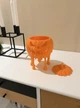Декоративний розплавлений гарбуз, фігура цукерниця Halloween для декору будинку, саду чи свят | Прикраса на Хеллоуїн Storm - зображення 2