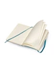 Записная книжка Moleskine Classic карманная, Нелинованная Аквамарин Мягкая (QP613B6) 9788867323593 - изображение 4