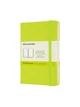 Записная книжка Moleskine Classic карманная, Нелинованная Лимонно-Зеленая (QP012C2) 8056420850864 - изображение 1