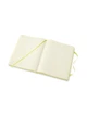 Блокнот Moleskine Classic большой, нелинованный, лимонно-зелёный (QP092C2) 8056420850901 - изображение 4