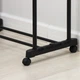 Двойная напольная стойка для одежды Double floor Hanger 110х54 см и полкой для обуви - изображение 6