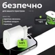 Швидка зарядка для айфона айпада комплект швидкої зарядки для Apple iPhone iPad зарядка для iPhone Мережевий зарядний пристрій Блок Type-C 35W USB-C Power Adapter Кабель зарядки Type-C to Lightning - зображення 3