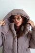 Зимова куртка Mila Nova К-402 44 капучино - изображение 4