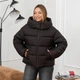 Зимний женский пуховик UF-Fashion 1135-BM M коричневый - изображение 1