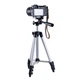 Штатив для камери та телефона телескопічний алюмінієвий Tripod 3120 35–102 см універсальний трипод із тримачем смартфона стійка тримач відеотехніки фотоапарата Чорний - зображення 4