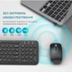 Бездротовий комплект клавіатури та миші Cimetech (Dual Mode, BT 5.1 + 2.4G) - зображення 5