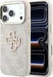 Etui Guess 4G & Big Resin Logo do Apple iPhone 18 Pro / 17 Pro Różowe (3666339653743) - obraz 1