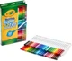 Фломастери Crayola 7555 набір 50 кольорів з конічним наконечником що змиваються з нетоксичним чорнилом для дітей від 3 років для малювання - Уцінка - зображення 3