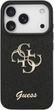 Etui Guess Fixed Glitter Big 4G do iPhone 18 Pro / 17 Pro czarne (GUE005495) - obraz 3