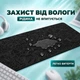 Коврик игровой для мышки и клавиатуры большой Control+Speed SHLab Капли 900×400 мм с резиновой нескользящей основой антискользящий компьютерный тканевый коврик для обучения ПК ноутбука работы гейминга на стол - изображение 4