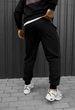 Спортивні штани Staff rol black fleece XS чорний - изображение 2