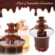 Мини шоколадный фонтан-фондюшница Mini Chocolate Fondue Fountain Grandio - изображение 4
