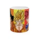 Кружка Dragon Ball "Эволюция Гоку" 330 мл Белый - изображение 2