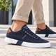Кеды мужские Tommy Hilfiger Pandora / Canvas Low-Top Navy US 10.5 EU 44.5 Синие - изображение 11