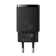 Мережевий зарядний пристрій Baseus Compact Quick Charger U+C 20W EU Black - изображение 1