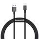 Кабель Baseus Superior Series USB to Type-C 66W 2m Black - зображення 1