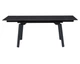 Стол раскладной ProDobro BELFORD CERAMIC 140(200)*80 черный орех - изображение 2